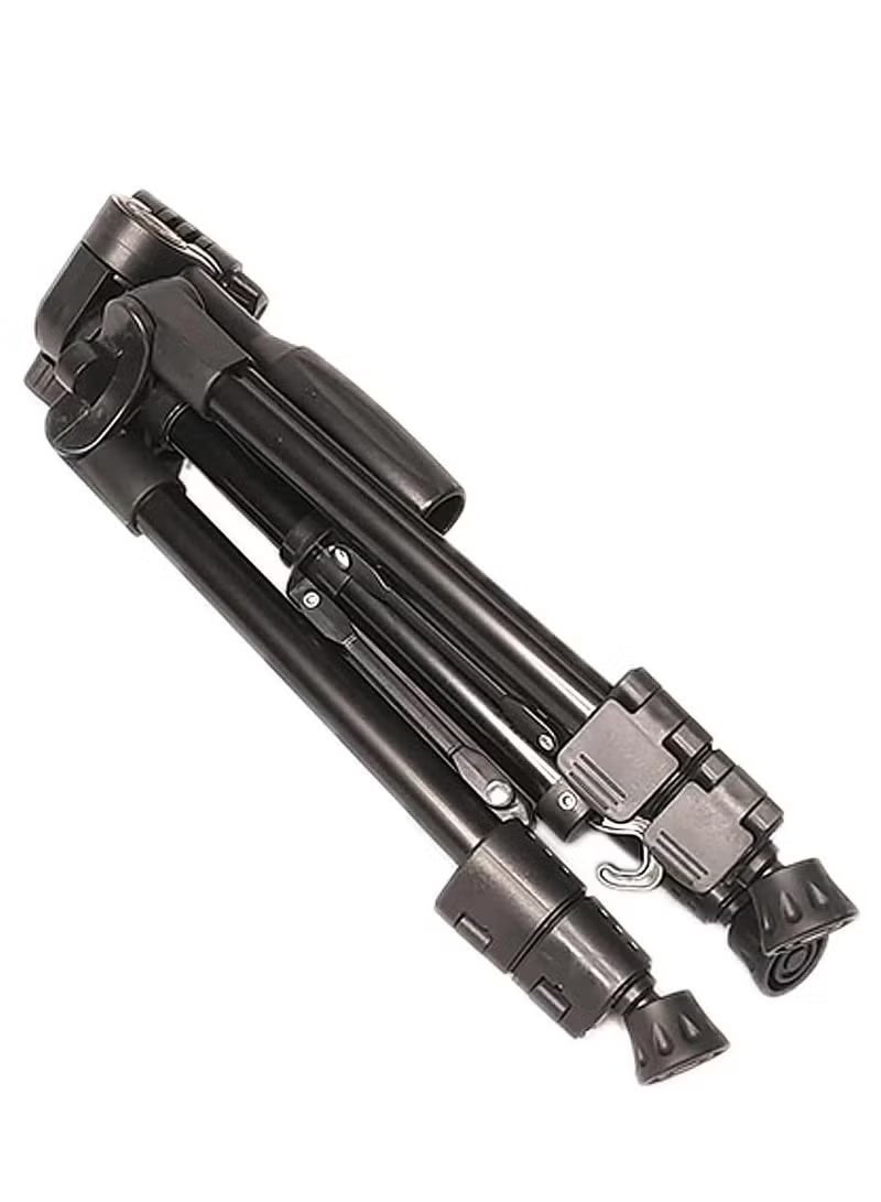 ني فو حامل ثلاثي احترافي NP-3180 عالي الجودة HP/Camera ABS+PC DSLR Universal ممتد حتى 1360 مم مطوي حتى 500 مم لوحة تحرير سريعة مع برغي 1/4 بوصة - Image 3